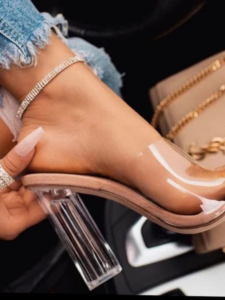 Asira Transparent Heels