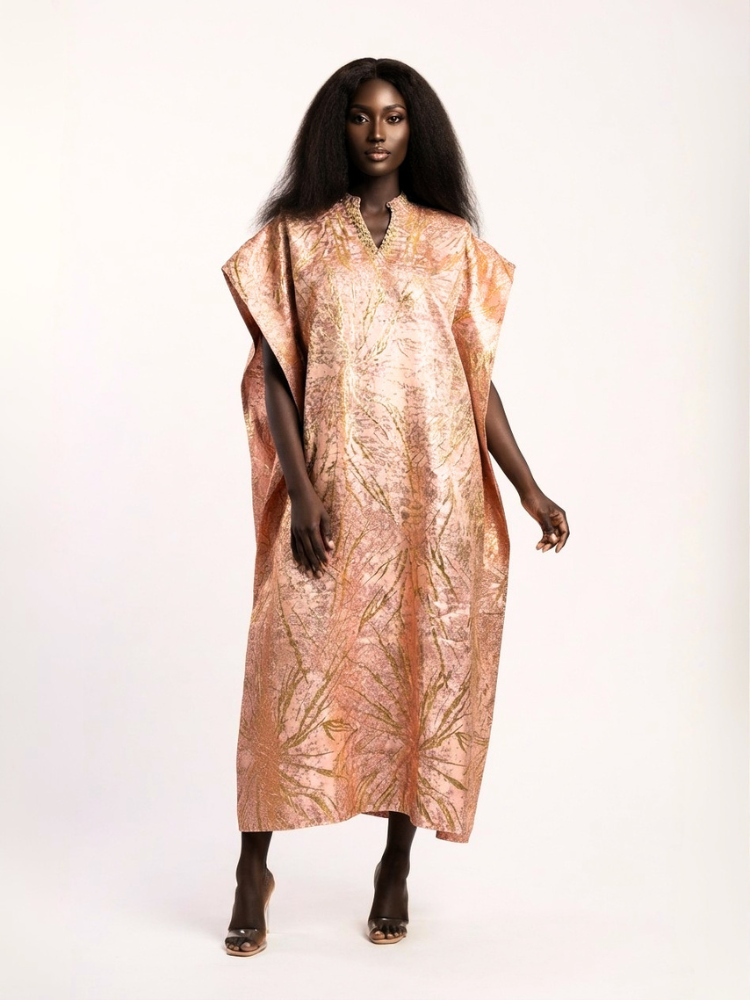 Kiara Metallic Bubu | Rose Gold Bronze