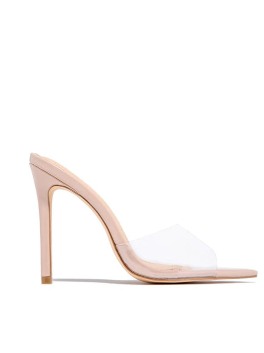 Esosa Clear Stiletto Heels