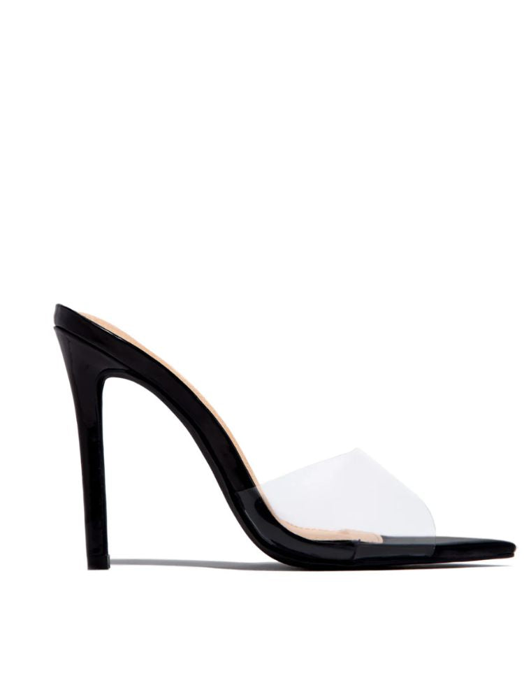 Esosa Clear Stiletto Heels