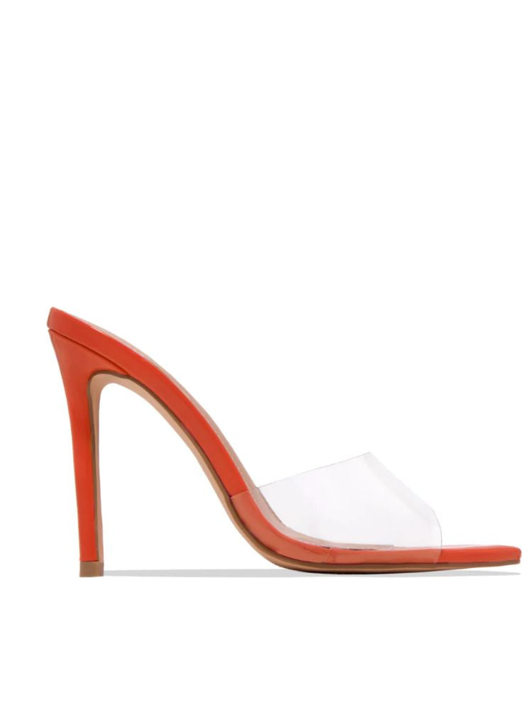 Esosa Clear Stiletto Heels
