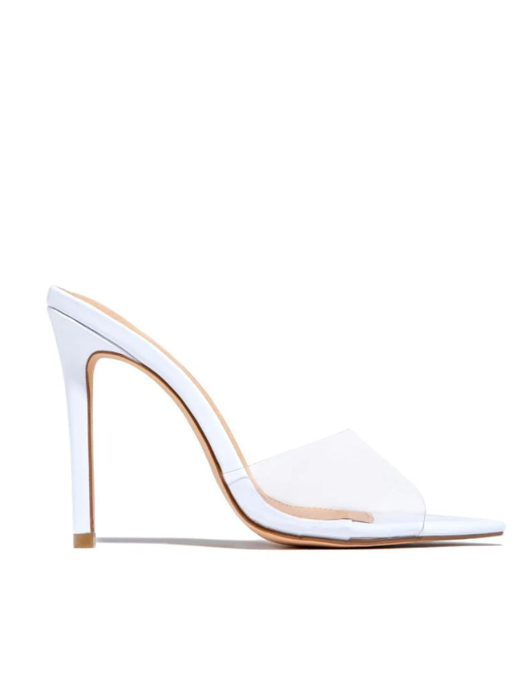 Esosa Clear Stiletto Heels