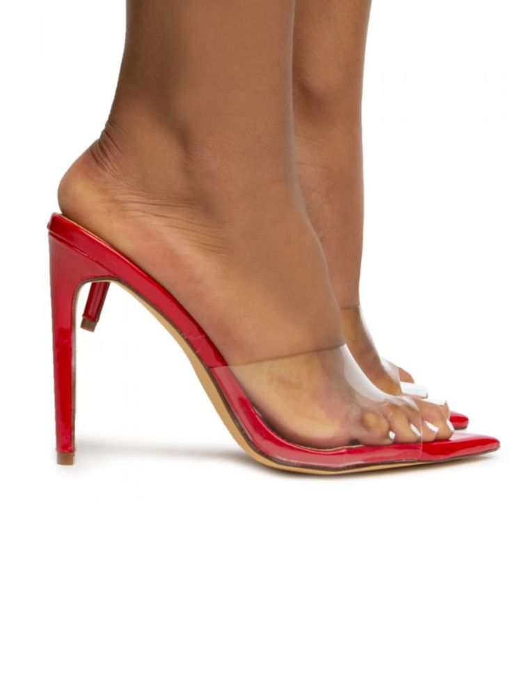 Esosa Clear Stiletto Heels