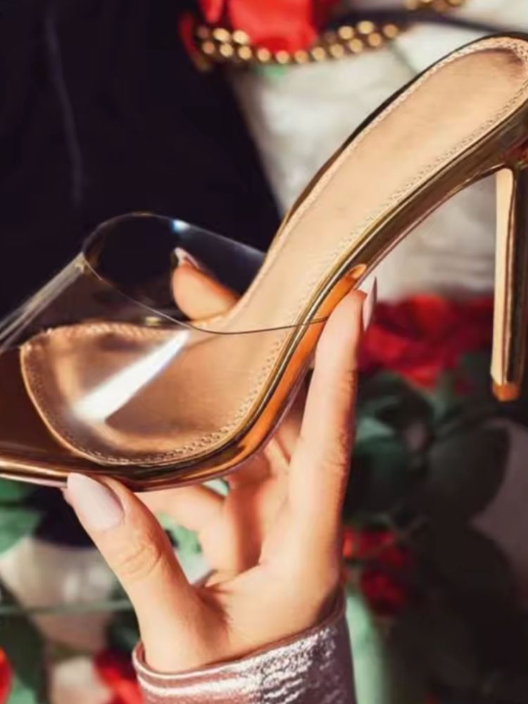 Ishara Transparent Heels