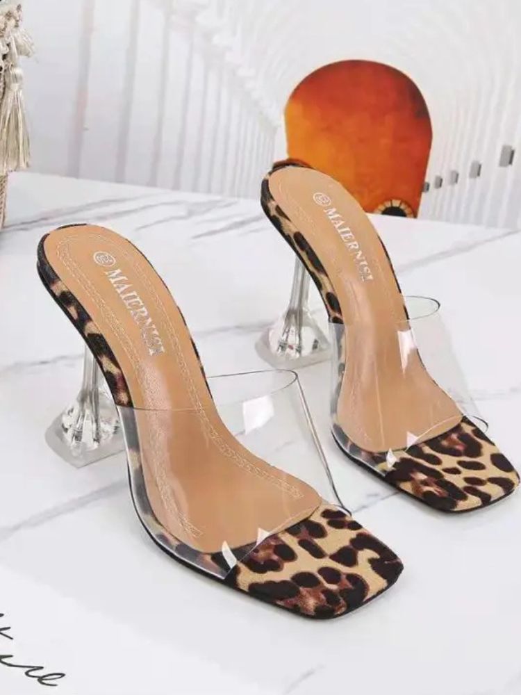 Kaliya Transparent Heels