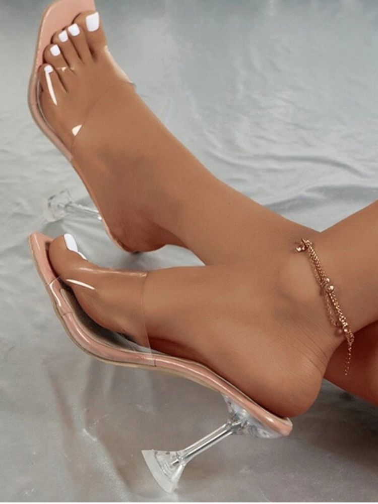Kaliya Transparent Heels